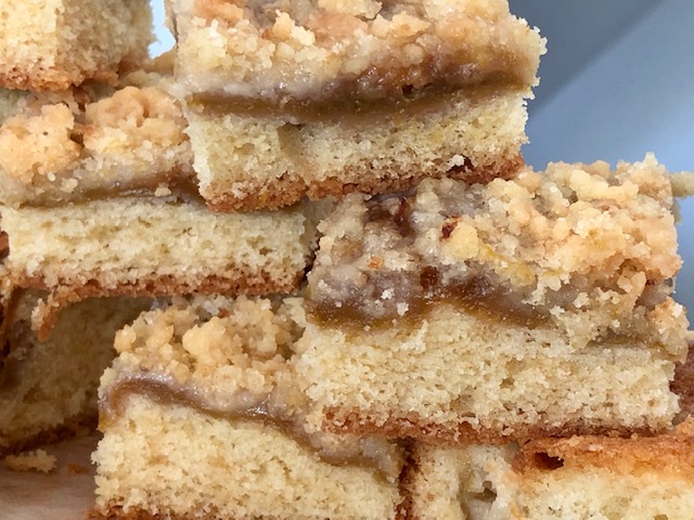 Rabarber crumblecake